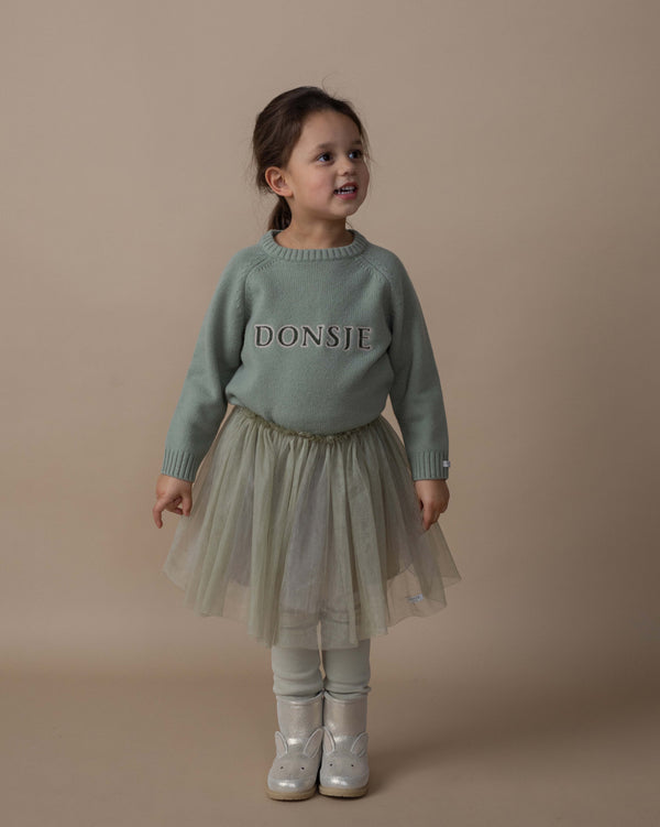 Fionn Merino Wool Sweater | Desert Green