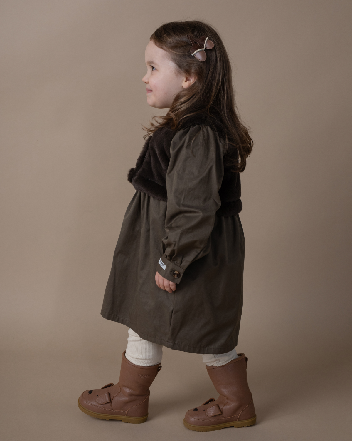 Benties Dress | Forest Brown