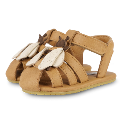 Duni Sky Sandals | Bee | Camel Classic Leather