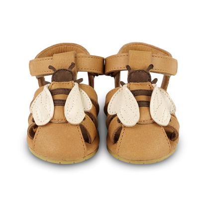 Duni Sky Sandals | Bee | Camel Classic Leather