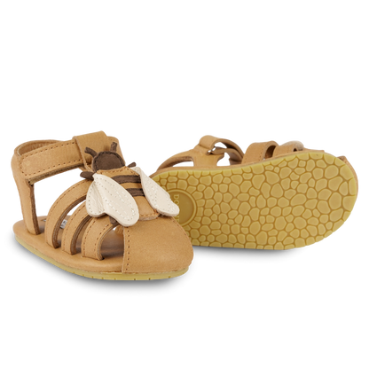 Duni Sky Sandals | Bee | Camel Classic Leather