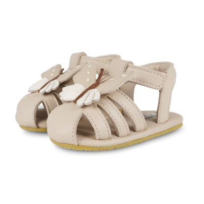 Duni Sky Sandals | Butterfly | Powder Metallic Nubuck