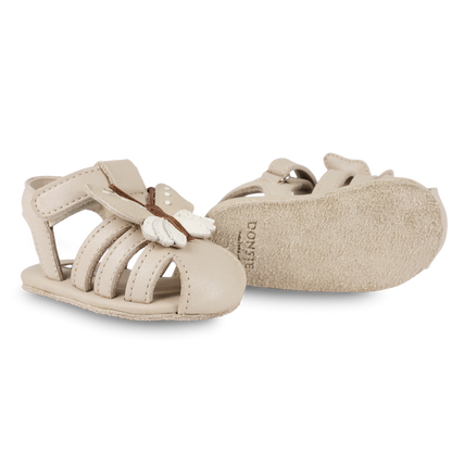 Duni Sky Sandals | Butterfly | Powder Metallic Nubuck