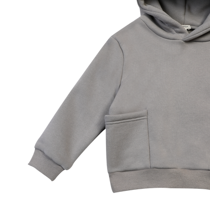 Eliam Hoodie | Lava Grey