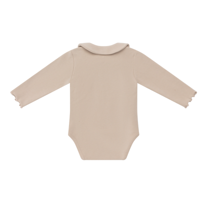 Evyne Bodysuit | Soft Taupe