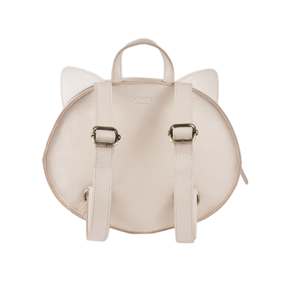 Fammy Schoolbag | Cat | Powder Metallic Nubuck