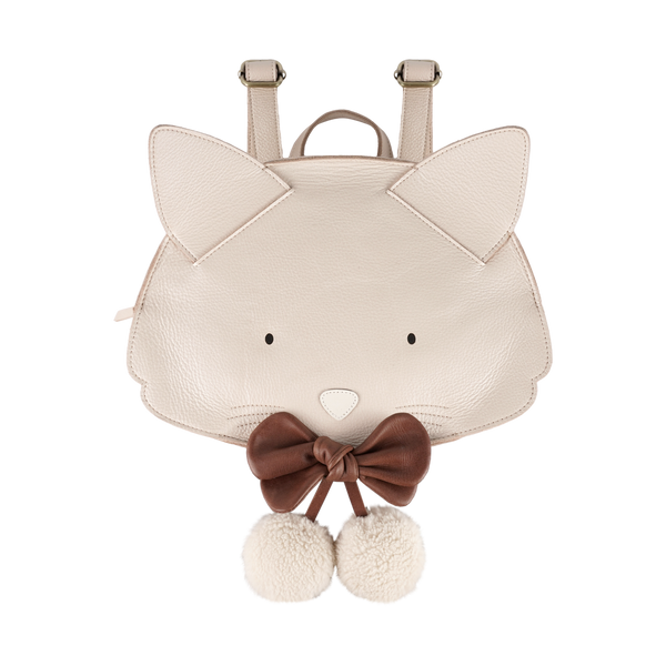 Fammy Schoolbag | Cat | Powder Metallic Nubuck