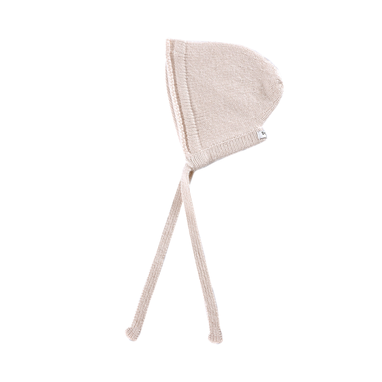 Fenja Merino Wool Baby Hat | Soft Blush