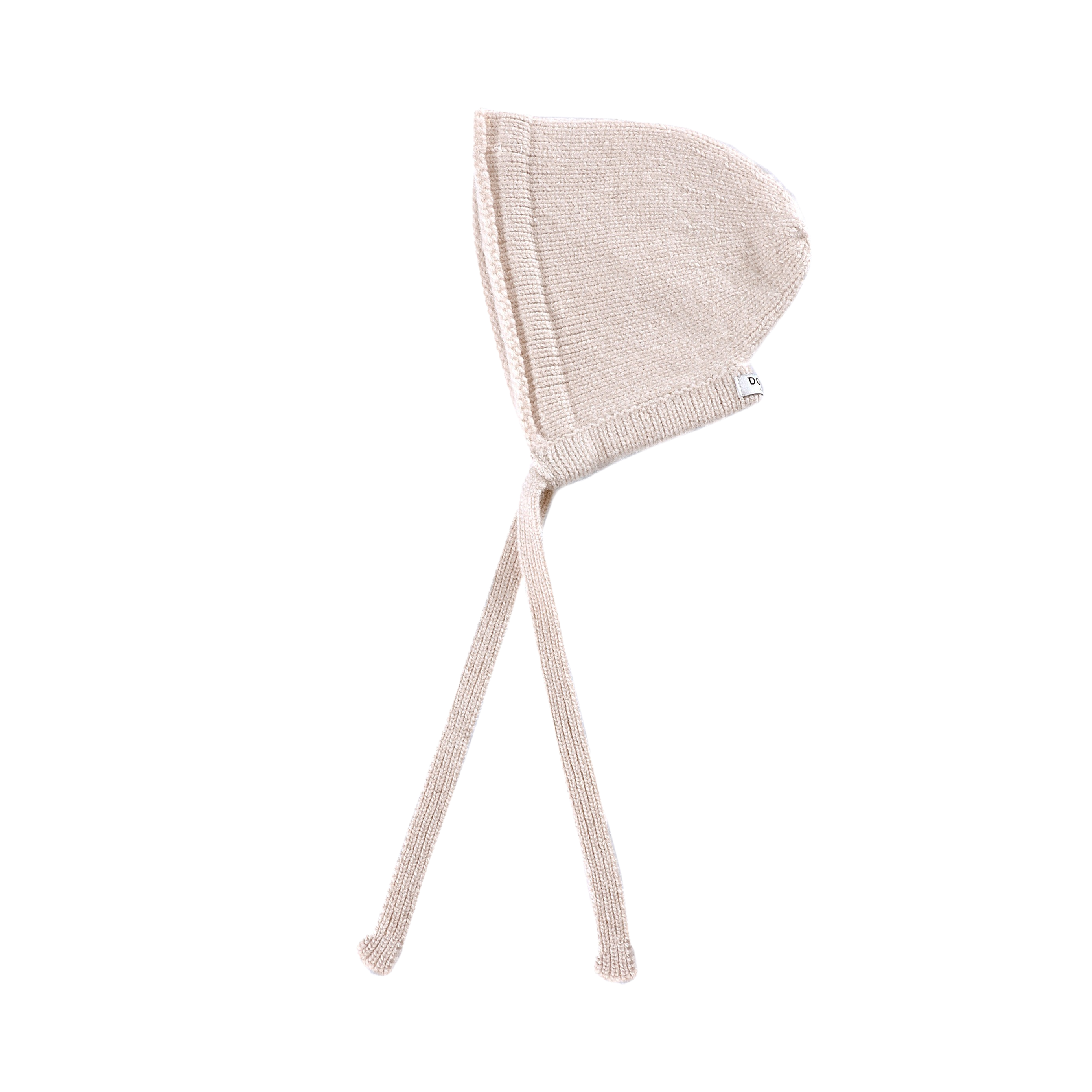 Fenja Merino Wool Baby Hat | Soft Blush