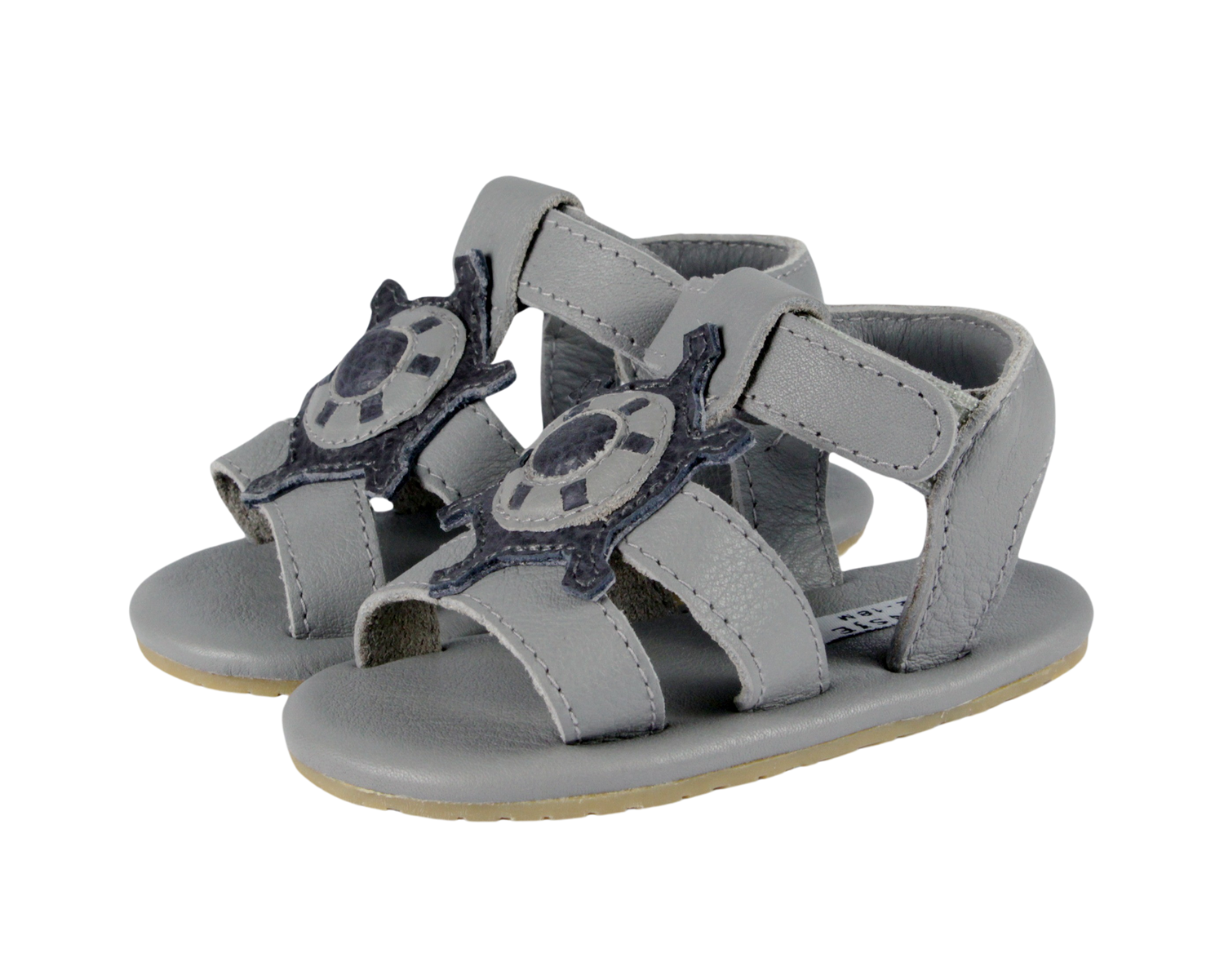 Flops | Steering Wheel | Light Grey Betting Leather