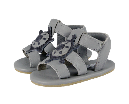 Flops | Steering Wheel | Light Grey Betting Leather