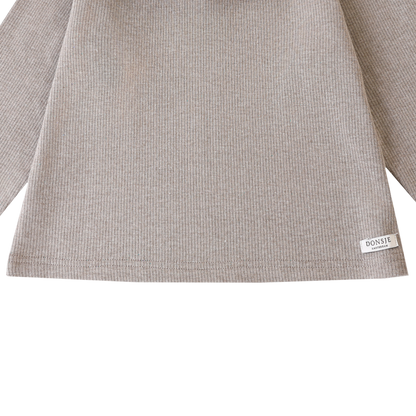 Florentien Top | Dusty Brown Melange