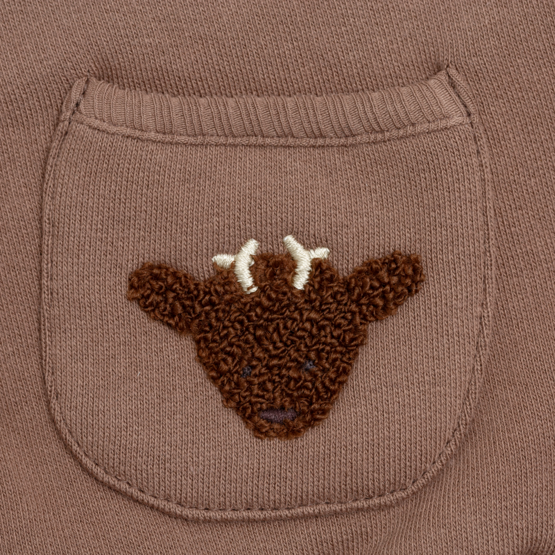 Foppe Sweater | Stags | Toffee