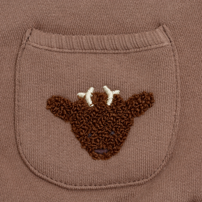 Foppe Sweater | Stags | Toffee