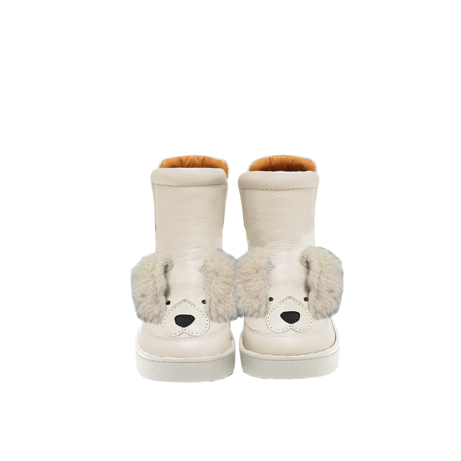 Thuru Exclusive Boots | Golden Retriever | Ivory Leather