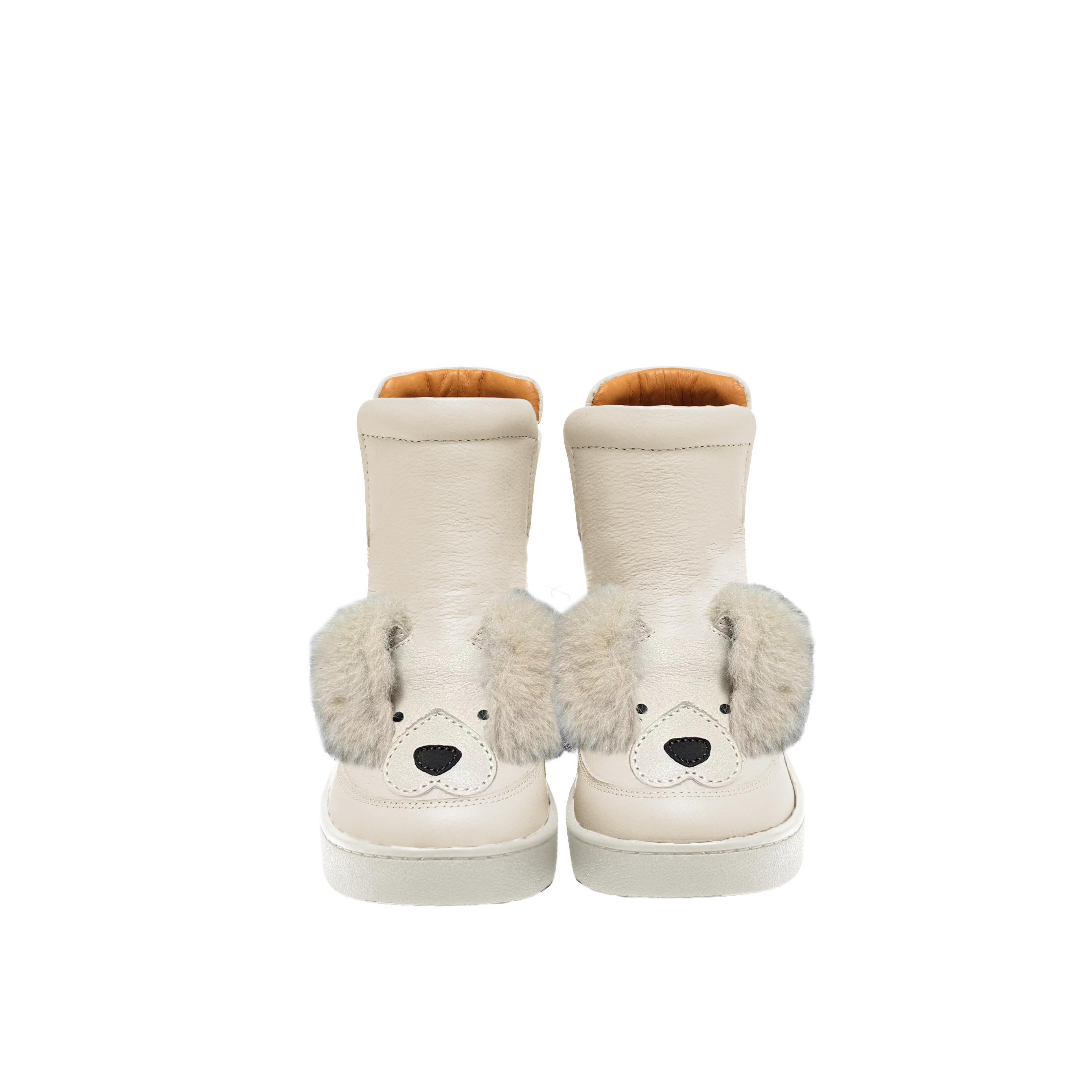 Thuru Exclusive Boots | Golden Retriever | Ivory Leather