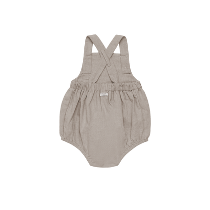 Gig Romper | Festive Lemurs | Taupe Melange