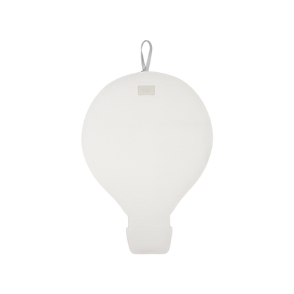 Gomi Ornament Medium | Air Balloon | Light Grey Metallic Nubuck