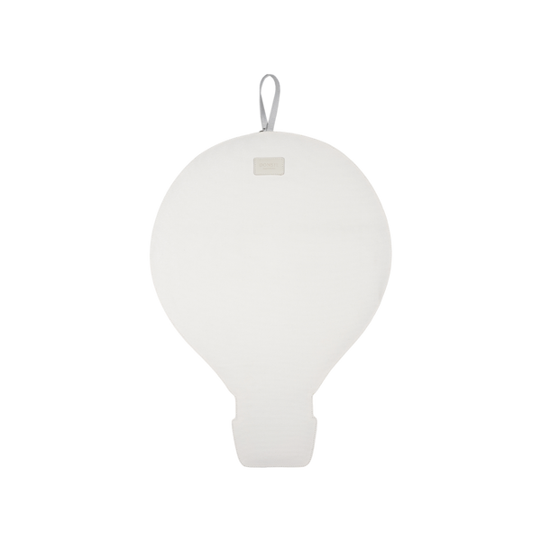 Gomi Ornament Medium | Air Balloon | Light Grey Metallic Nubuck