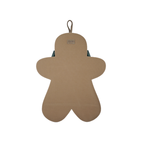 Gomi Ornament Medium | Gingerbread | Teddy Brown Metallic Suede