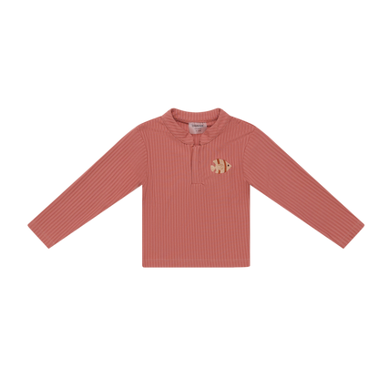 Harvie Swim Shirt | Moonfish | Rose Dawn