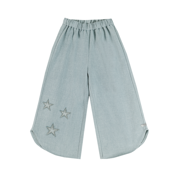 Hauke Denim Trousers | Stars | Ice Blue