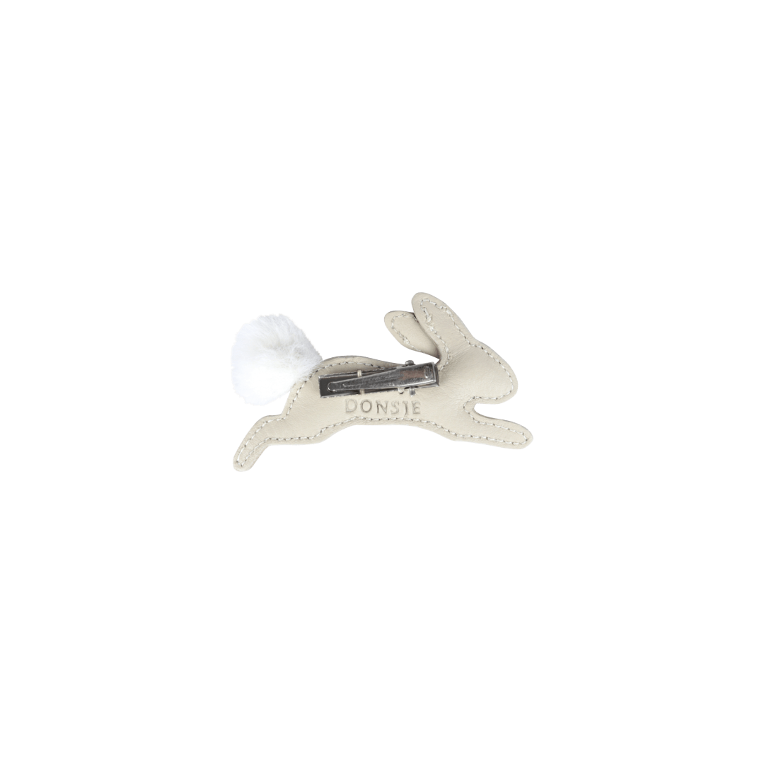 Hoppe Clip | Arctic Hare | Cream Leather