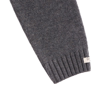 Fionn Merino Wool Sweater | Cloudy Grey Melange