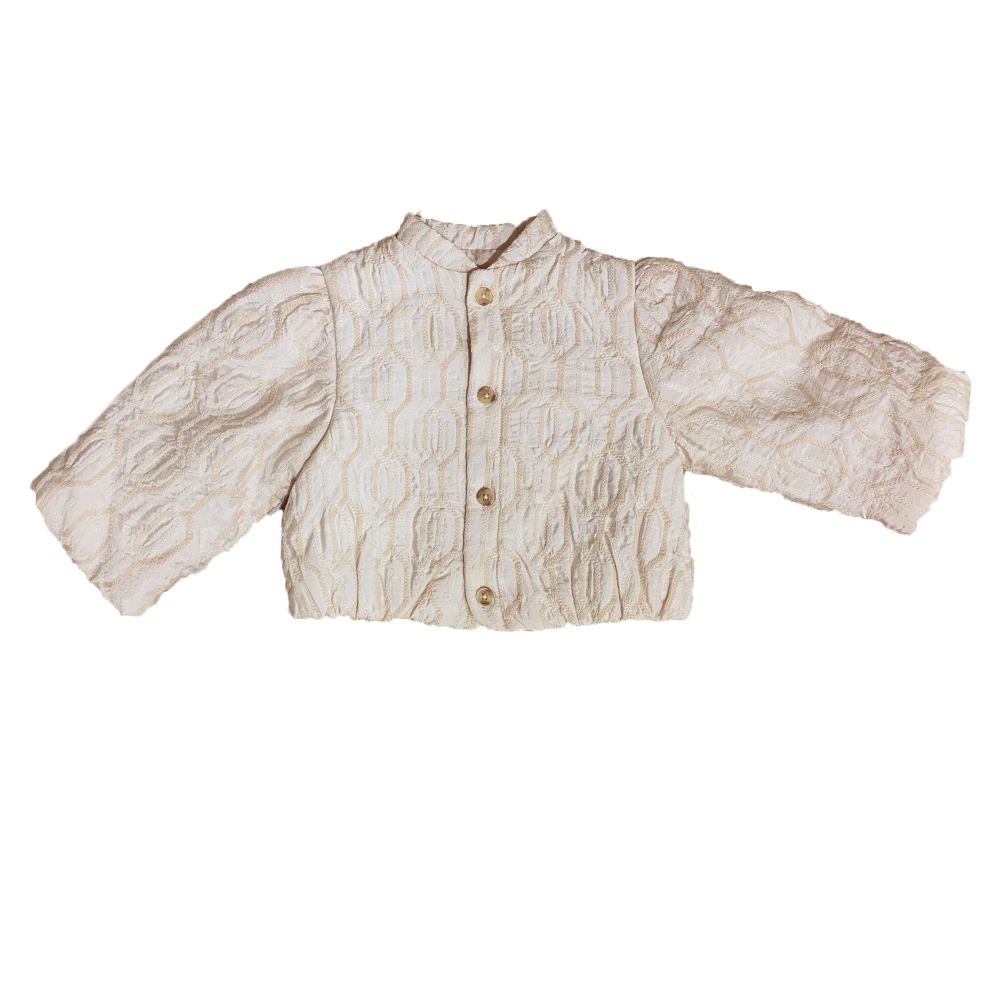 Gianne Jacket | Soft Taupe - Rose Chain