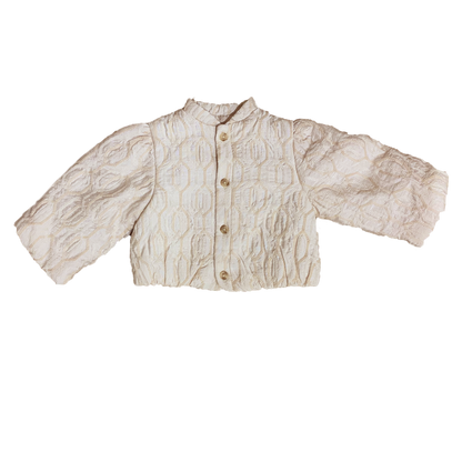 Gianne Jacket | Soft Taupe - Rose Chain