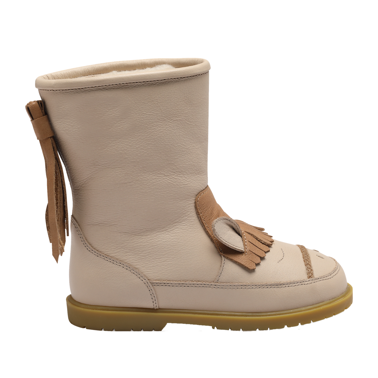 Wadudu Special Boots | Horse | Ivory Leather