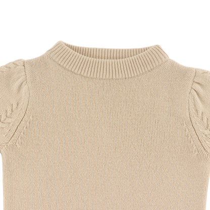 Kasine Merino Wool Sweater | Soft Sand