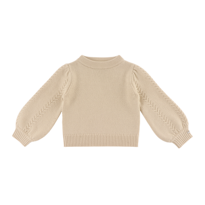 Kasine Merino Wool Sweater | Soft Sand