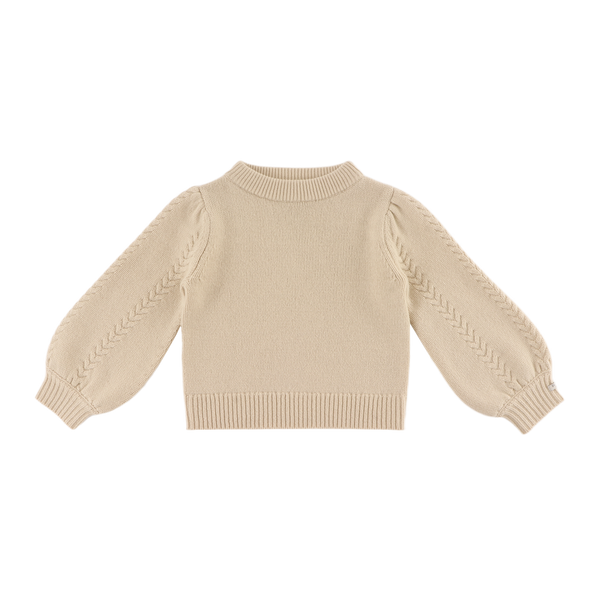 Kasine Merino Wool Sweater | Soft Sand