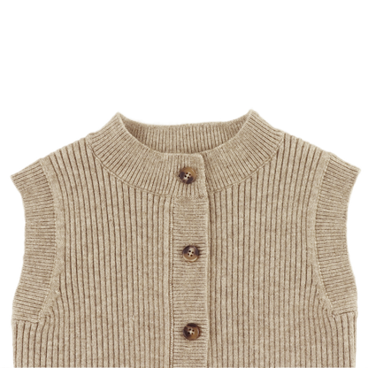 Tjitske Vest | Sesame Melange