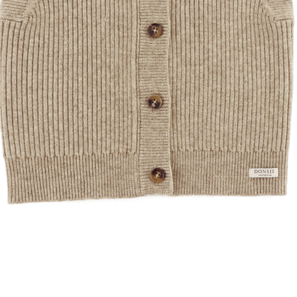 Tjitske Vest | Sesame Melange