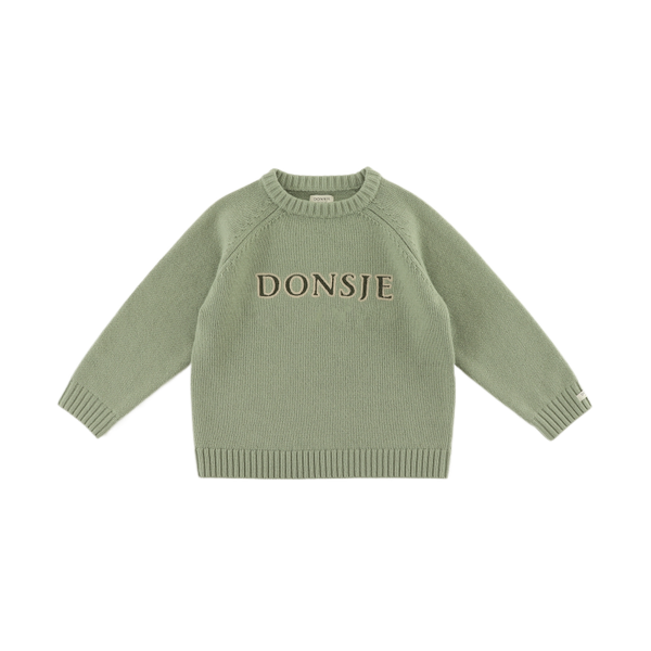Fionn Merino Wool Sweater | Desert Green