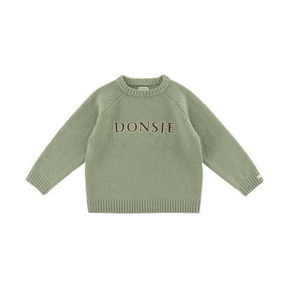 Fionn Merino Wool Sweater | Desert Green
