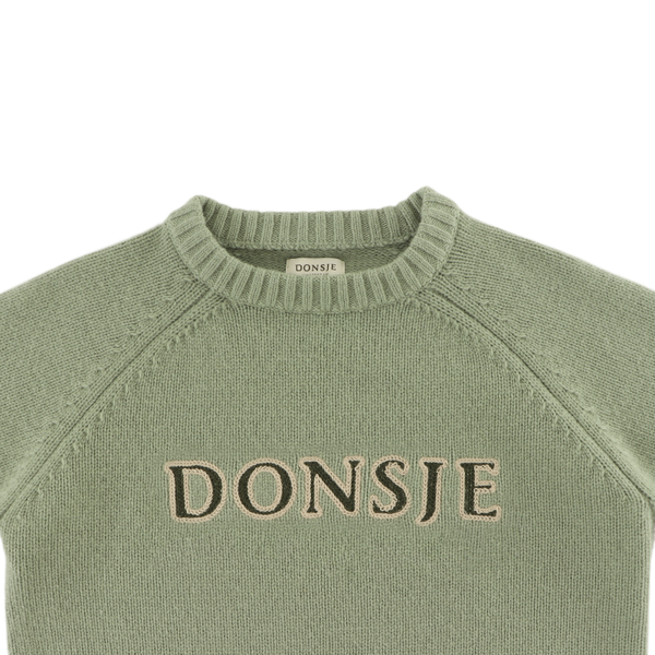 Fionn Merino Wool Sweater | Desert Green