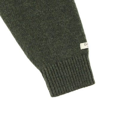 Denn Merino Wool Sweater | Gingerbread | Night Green