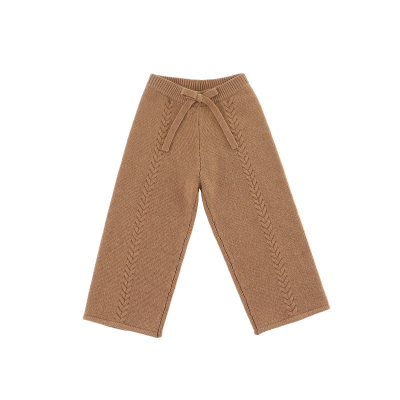 Sulien Merino Wool Trousers | Hazelnut