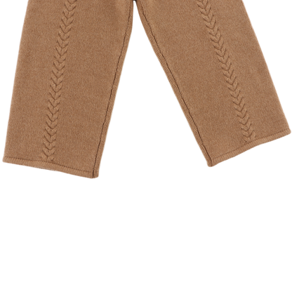 Sulien Merino Wool Trousers | Hazelnut