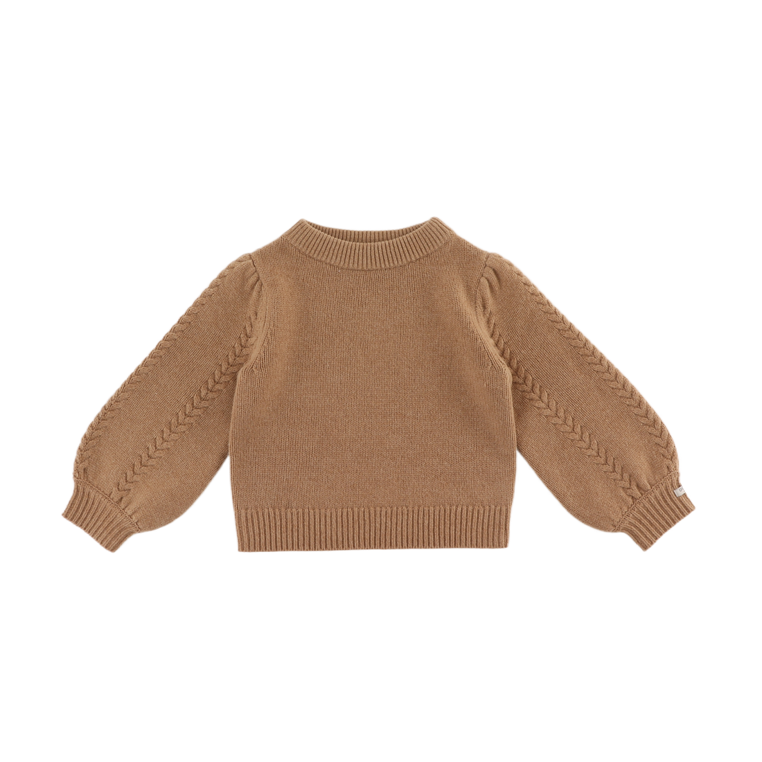 Kasine Merino Wool Sweater | Hazelnut