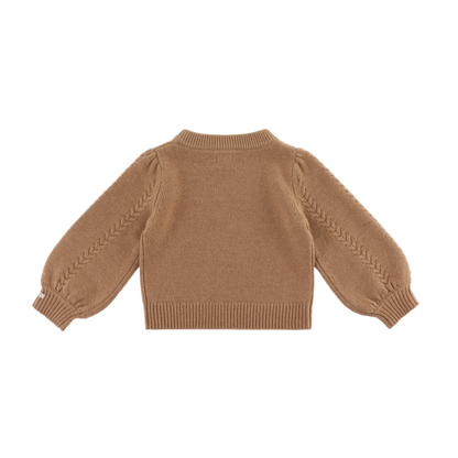 Kasine Merino Wool Sweater | Hazelnut