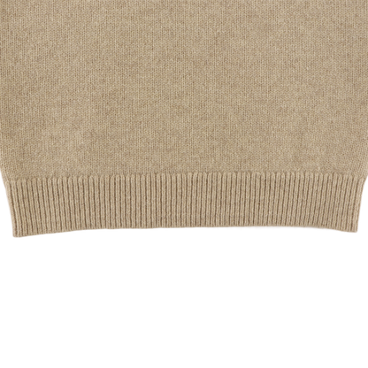 Denn Merino Wool Sweater | Bear | Biscotti Melange