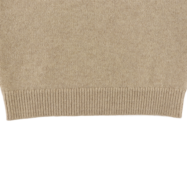 Denn Merino Wool Sweater | Bear | Biscotti Melange