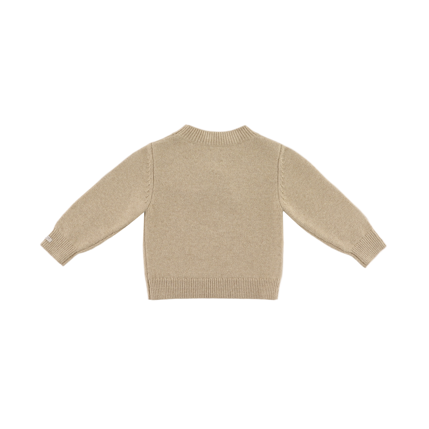 Denn Merino Wool Sweater | Bear | Biscotti Melange