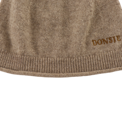 Marne Cashmere Wool Hat | Dusty Brown