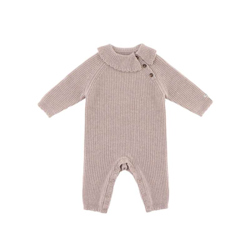 Vivenne Merino Wool Jumpsuit | Ash Rose