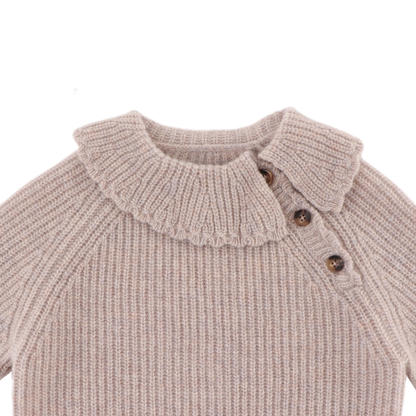 Vivenne Merino Wool Jumpsuit | Ash Rose